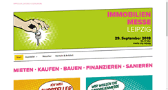 Desktop Screenshot of immobilienmesse-leipzig.de